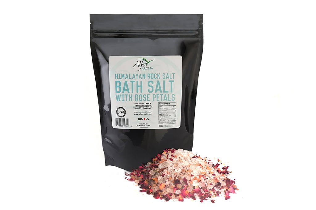 Himalayan Bath Salt with Rose Petals Nutralfa Ltd.