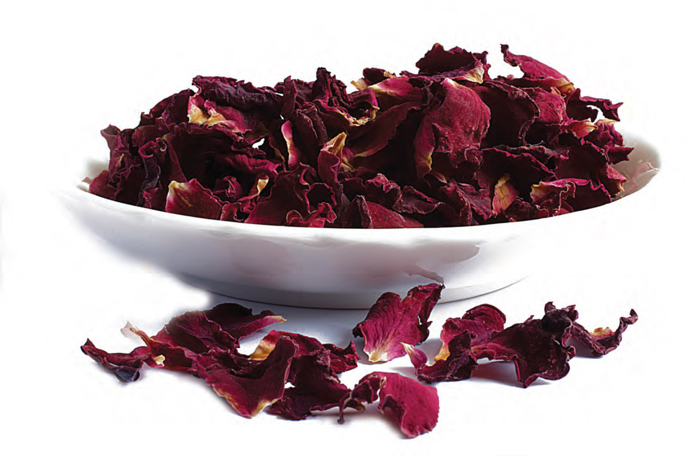 Dried Red Rose Petals